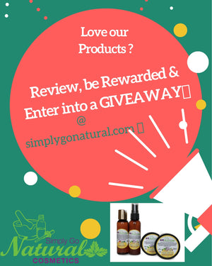 Product review GIVEAWAY time💃💃.. Write a review, be rewarded twice