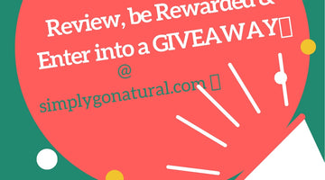 Product review GIVEAWAY time💃💃.. Write a review, be rewarded twice