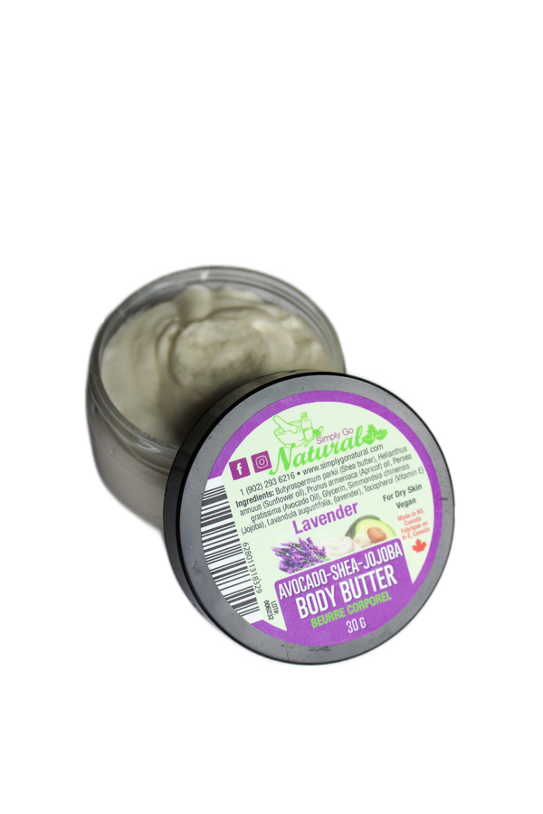 Avocado-Shea-Jojoba - Body Butter -Whipped-Lavender