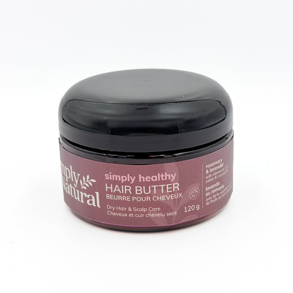 Rosemary Lavender Hair Butter - Strengthen and Repair- For Dry Hair, Scalp and Thinning Hair
