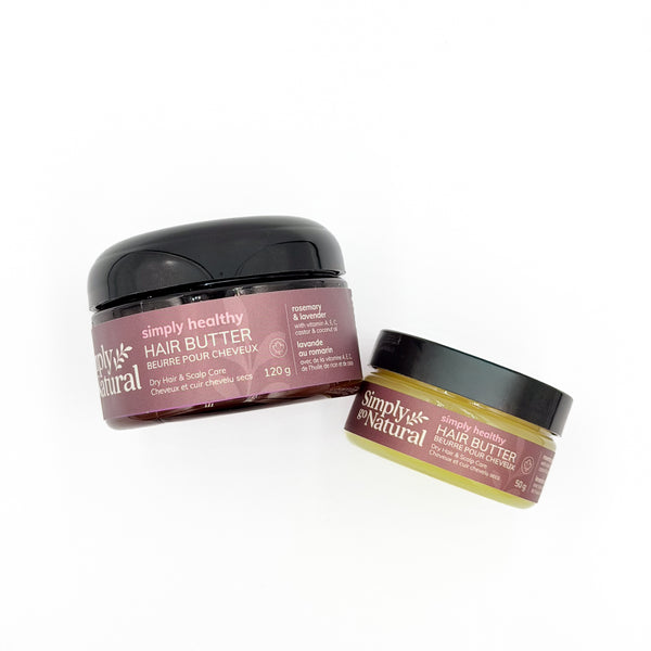 Rosemary Lavender Hair Butter - Strengthen and Repair- For Dry Hair, Scalp and Thinning Hair