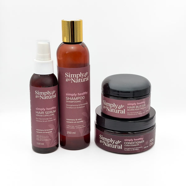 Simply Healthy Hair Care (Growth) Starter Kit- Rosemary Mint/Lavender