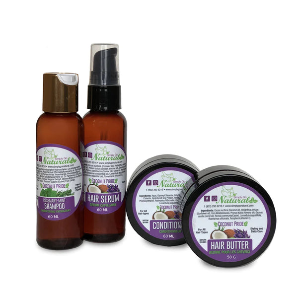 Simply Healthy Hair Care (Growth) Starter Kit- Rosemary Mint/Lavender