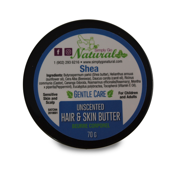 Hair and Skin Butter -Shea Butter and Castor Oil