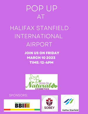 Pop up At Halifax International Airport