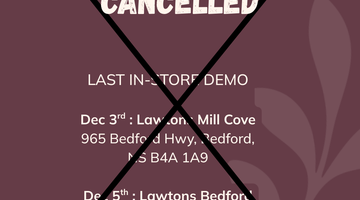 Final 2025 Demo Cancelled!