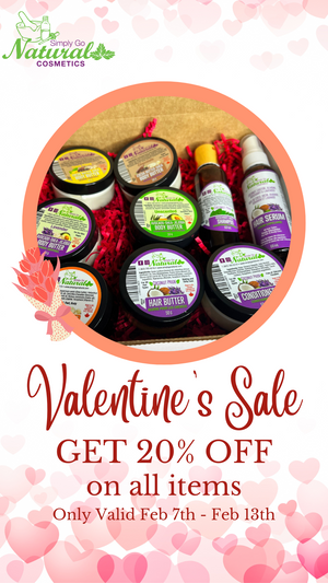 Spread the Love with Simply Go Natural Cosmetics' Valentine's Day Sale