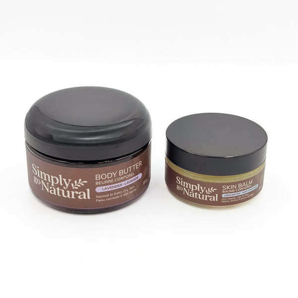 Severe Dry + Sensitive Skin Care Combo With Lavender