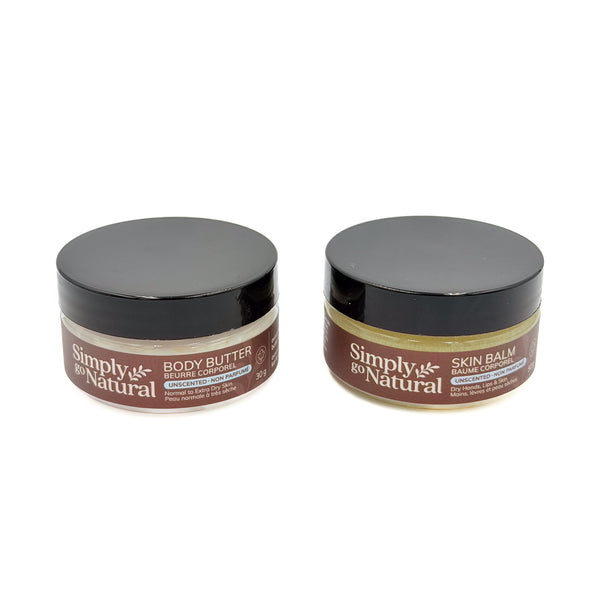 Severe Dry + Sensitive Skin Care Combo- Unscented
