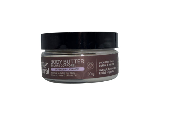 Simply Go Natural® Avocado Shea Lavender Soothe & Repair Combo | Organic Body Butter & Skin Balm for Dry, Sensitive & Cracked Skin | Natural Canadian Skincare | 85g + 50g