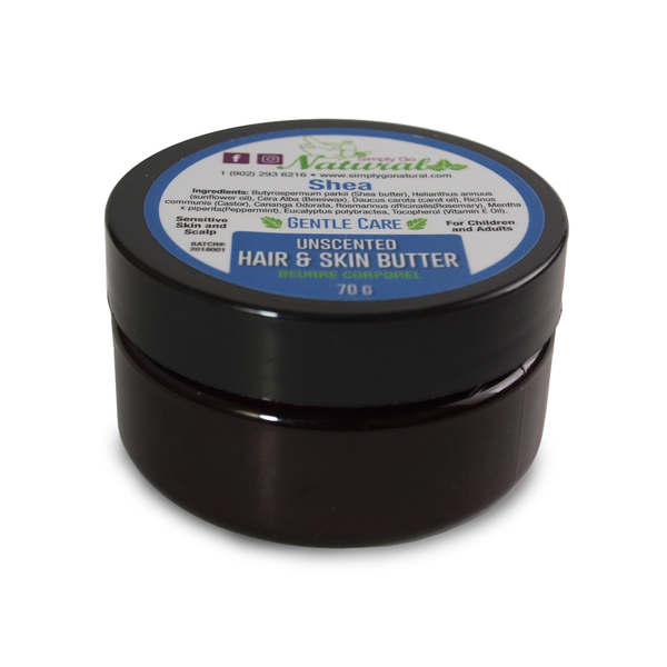 Hair and Skin Butter -Shea Butter and Castor Oil